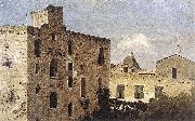 JONES, Thomas Houses in Naples oil